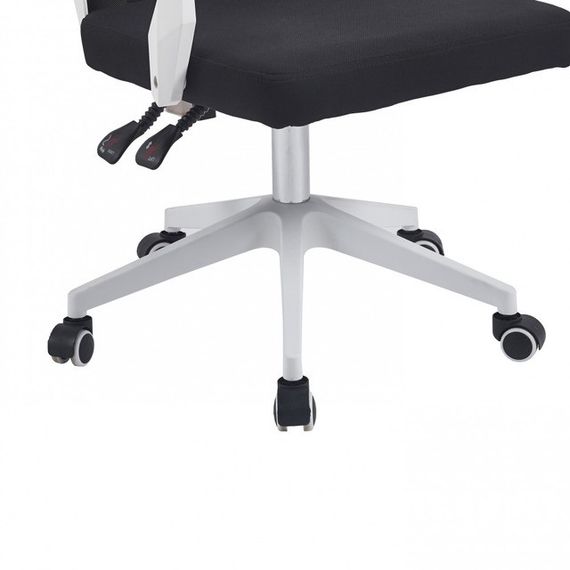 Кресло геймерское игровое компьютерное Bonro B-057 белое 42400610 | Зображення 4