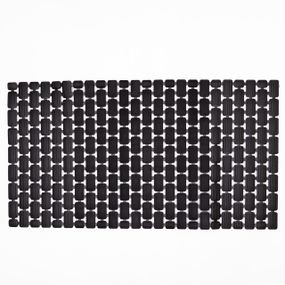 Килимок для душу із полівінілхлориду на присосках 73×40 см Чорний HP-42-8B
