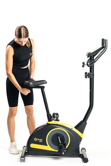 Велотренажер Besport BS-1040 BOXER магнітний чорно-жовтий | Зображення 8