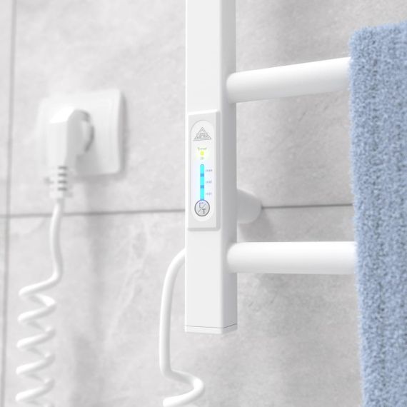 Электрическая полотенцесушилка Laris Зебра Альфа ЧФ8 400 х 800 Е (подкл. слева) R3 | Зображення 4