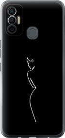 Чехол на Tecno Spark 7 KF6n Силуэт1 "4590u-2421-17620"