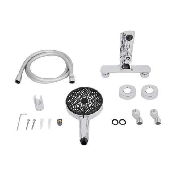 Змішувач для ванни Qtap Slavonice (з душовим гарнітуром) QTSLV259CRM48034 Chrome | Зображення 6