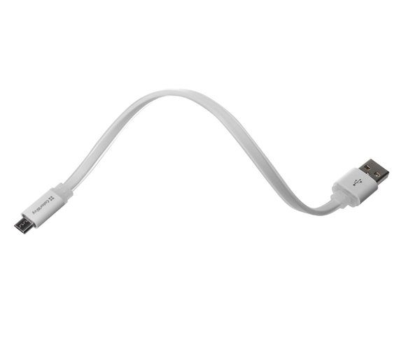 Кабель USB MicroUSB ColorWay CW-CBUM-MUM25W 2,0A 0,25м білий | Зображення 2