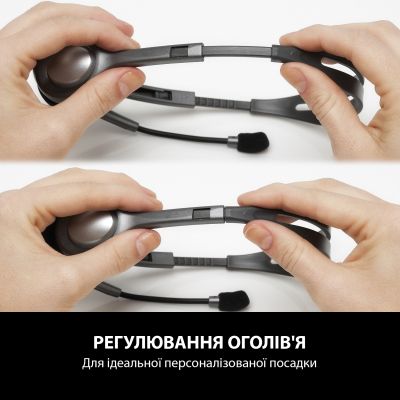 Навушники Logitech H110 Stereo Headset with 2*3pin jacks (981-000271) (981-000271) | Зображення 2