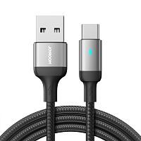 USB кабель Type-C 120cm JoyRoom Extraordinary Series 3A /black/ S-A10