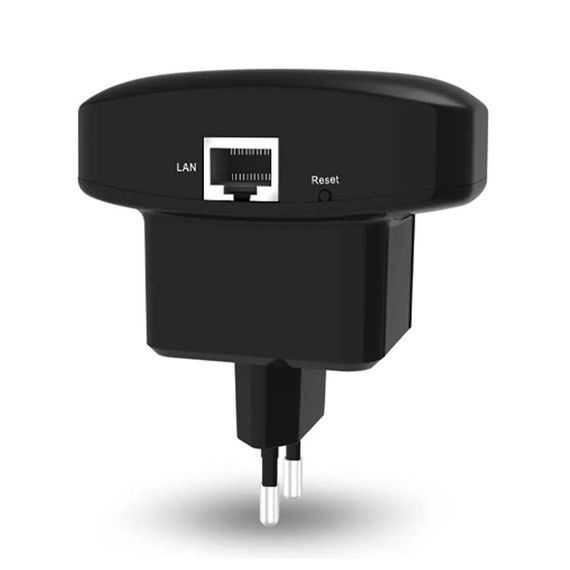 Бездротовий WiFi підсилювач сигналу до 300 Мбіт/с (2,4G), в розетку / Вай фай репітер розширювач сигналу / Ретранслятор | Зображення 2