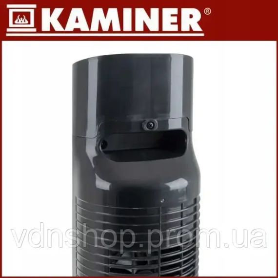 Колонний тепловентилятор Teesa 2000W з імітацією каміна | Зображення 3