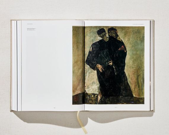Книги про художників Egon Schiele. The Complete Paintings 1909-1918 живопис книги з історії мистецтва | Зображення 4