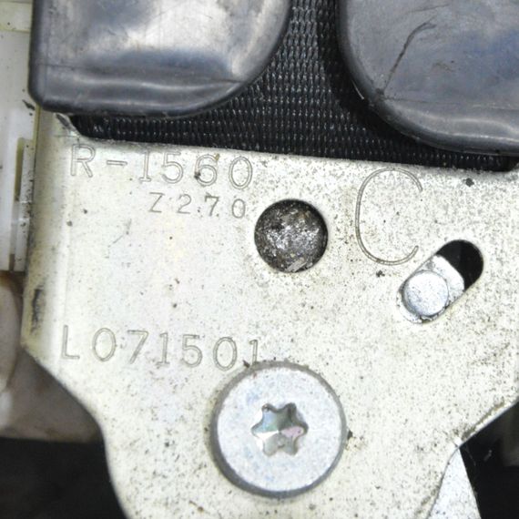 Ремінь безпеки заднього сидіння Nissan Navara D40 2005-2010 лівий ремінь задній Ніссан L071501 | Зображення 2