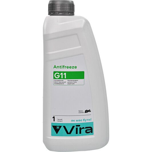 Рідина охолоджуюча VIRA -40 °C G11 зелена 1 кг (VI0030)