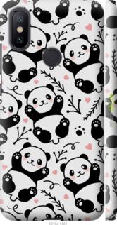 Чохол на Xiaomi Mi A2 Панди "4318m-1481-2448"