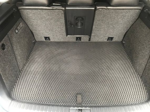 Килимок багажника (EVA, поліуретановий, чорний) для Volkswagen Tiguan 2007-2016 рр