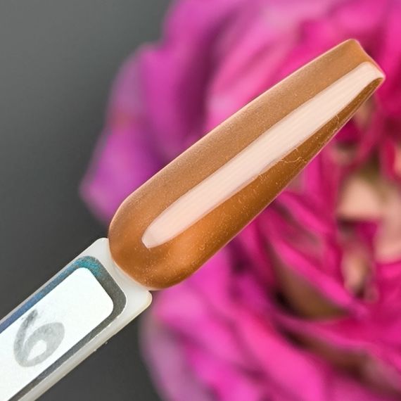 Гель-лак для ногтей Bee Nails Caramel кошачий глаз 06 8мл | Зображення 1