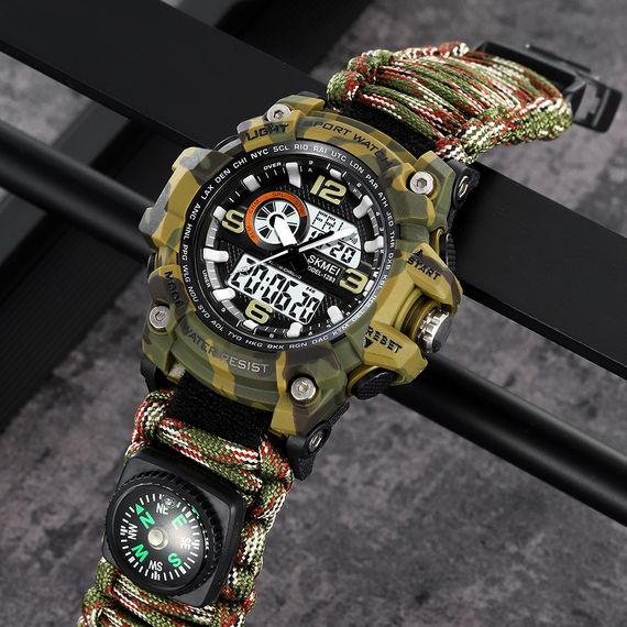 Чоловічий годинник Skmei 1283NCMAG Camo Green | Зображення 4