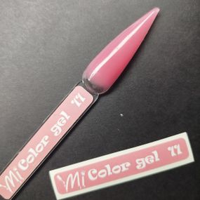 Наліпка на тіпсу (палітру) для гелю Mi Color №11 (9 x 55 мм)
