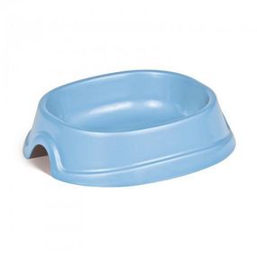Миска Priroda Модерн No0 для котів і собак 200 мл світло-блакитна