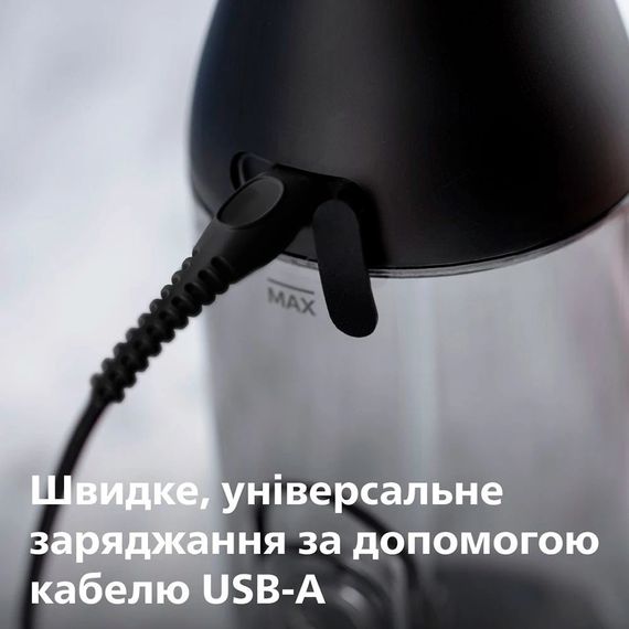Іригатор Philips Sonicare HX3826/33 Power Flosser 3000, чорний | Зображення 1