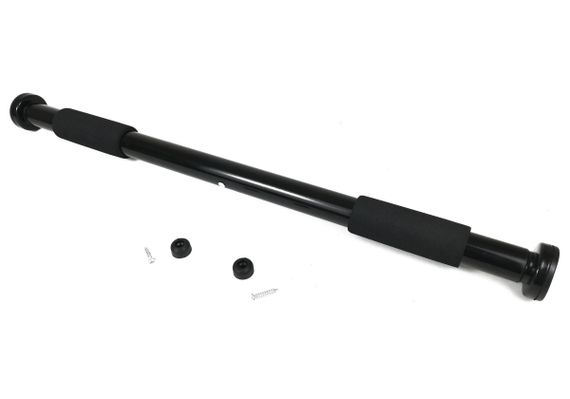 Розсувний розпірний турнік EasyFit 63-100 см Чорний (EF-1633-1)