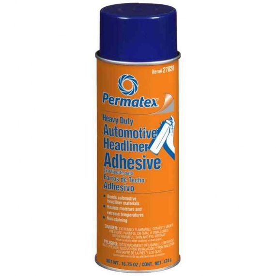 Permatex BODY SHOP® YTAVY DUTY HEADLINER & CARPET ADHESIVE 474g - Високоміцний клей спрей 27828