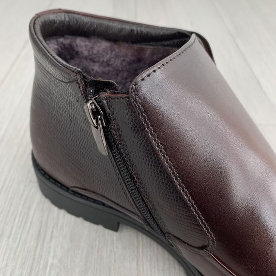 Коричневі черевики шкіряні 41 43 45 розмір. | Зображення 8