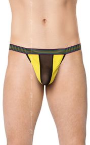 Чоловічі стрінги - Mens Thong 4529, yellow, S-L sexstyle