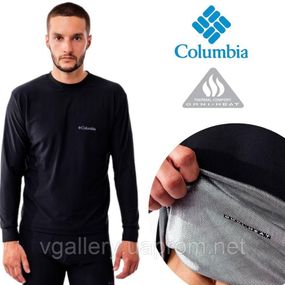 Термобілизна Columbia чоловіча чорна OMNI-HEAT