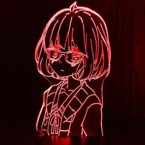 Акриловий світильник-нічник Мірай Куріяма червоний tty-n001649