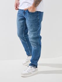 Джинси однотонні чоловічі GENUA G01206-0002 34 Синій shop (2000999565434)