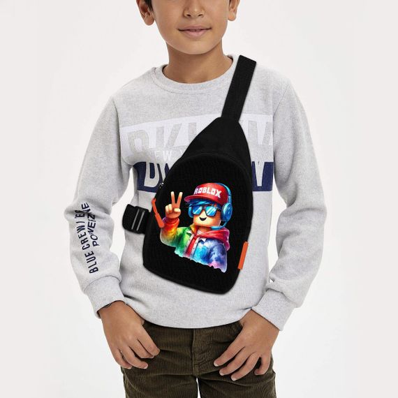 Сумка через плечо детская Roblox 29х17 см сумка слинг для мальчика (01970)