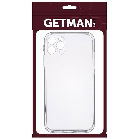 TPU чохол GETMAN Clear 1,0 mm для Apple iPhone 11 Pro (5.8") | Зображення 1