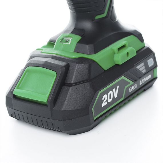 Дриль-шуруповерт акумуляторний APRO 895030 20В, 2А, 20D, 2 АКБ, ЗУ, кейс 8950301 | Зображення 5