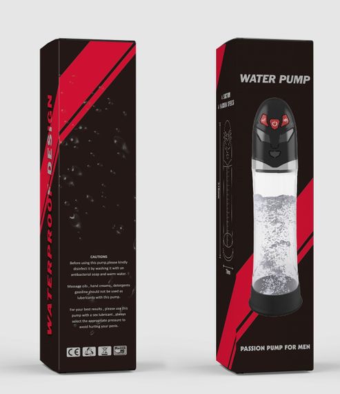 Водонепроницаемая, автоматическая вакуумная помпа с зарядкой от USB CANWIN Water Pump, P410AU sexstyle | Зображення 8