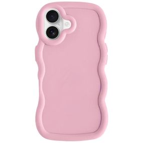 Чохол TPU Ripple для Apple iPhone 16 (6.1") Pink