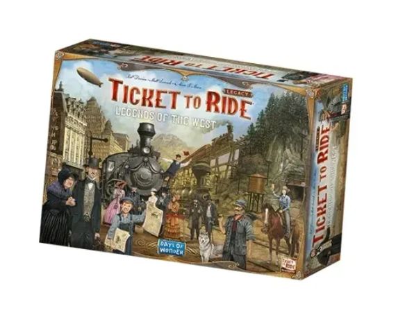Настільна гра Ticket to Ride: Legends of the West (Квиток на поїзд: Легенди Заходу)(англійською)