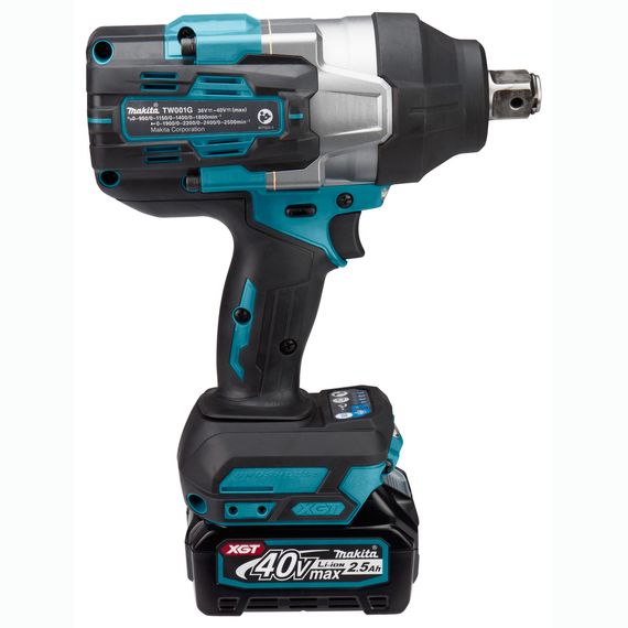Гайковерт аккумуляторный Makita TW001GD201 (1800 Нм, 3/4", XGT) | Зображення 3