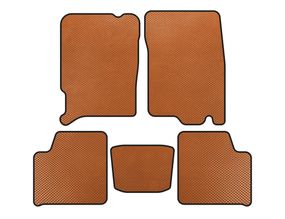 Коврики EVA (Оранжевые) для Chery Jaggi 2006-2010 гг