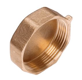 Заглушка 1/2" Вн. під пломбу латун., (без покриття), 10/500шт