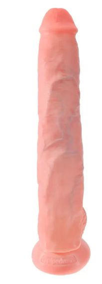 Фаллоимитатор на присоске с мошонкой King Cock (35,6 см) sexstyle | Зображення 4