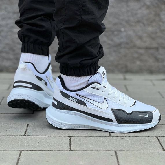 Кросівки Nike весна-літо колір  білий/чорний | Зображення 1