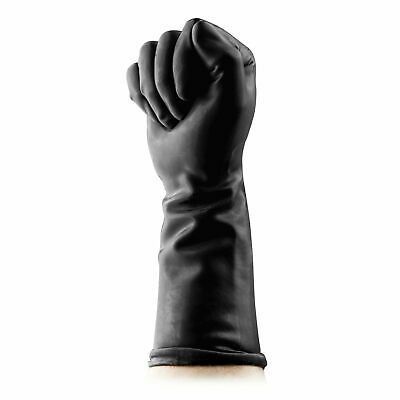 Рукавички латексні для фістингу Buttr Gauntlets Fisting Gloves, Черный | Зображення 1