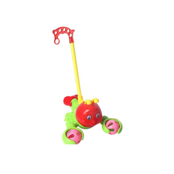 Детская каталка на палочке Bambi 198-13  Зелено-Красный