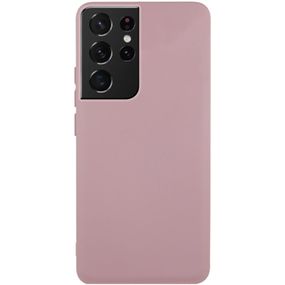 Чехол Silicone Cover Lakshmi (AA) для Samsung Galaxy S21 Ultra Розовый / Pink Sand