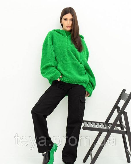 Толстовка цвет зеленый размеры S, M, L, XL FI_006311 | Зображення 3