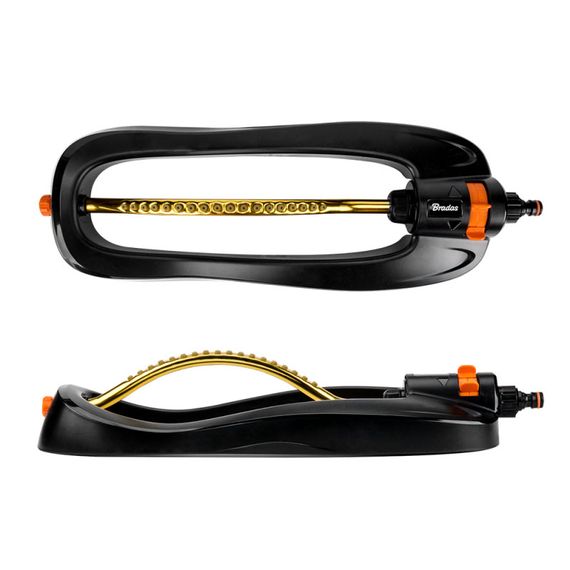 Зрошувач осцилівний Bradas BLACK LINE компактний з алюмінієвою дугою ECO-2816