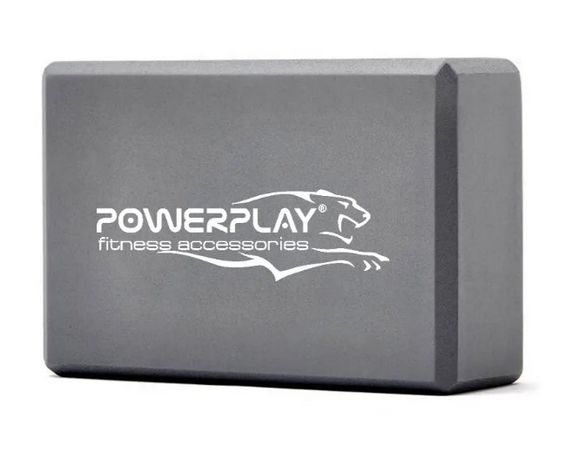 Блоки для йоги PowerPlay 4006 Yoga Brick EVA 2 шт Сірі (PP_4006_Grey_2in) | Зображення 3