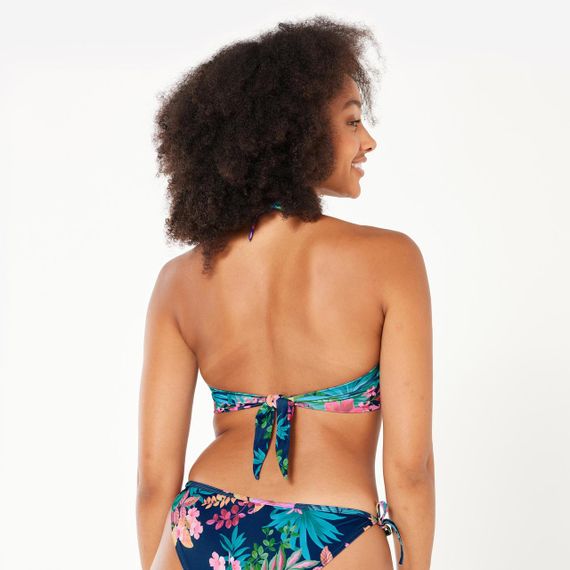 Верх купальника жіночий Laura синій з принтом - UK 34C - EU 75C | Зображення 3