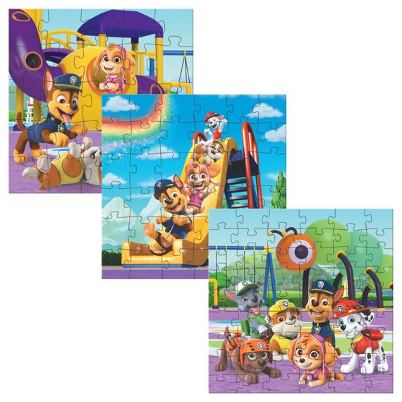 Дитячий пазл Ігровий майданчик Paw Patrol 200578, 3 в 1 | Зображення 2