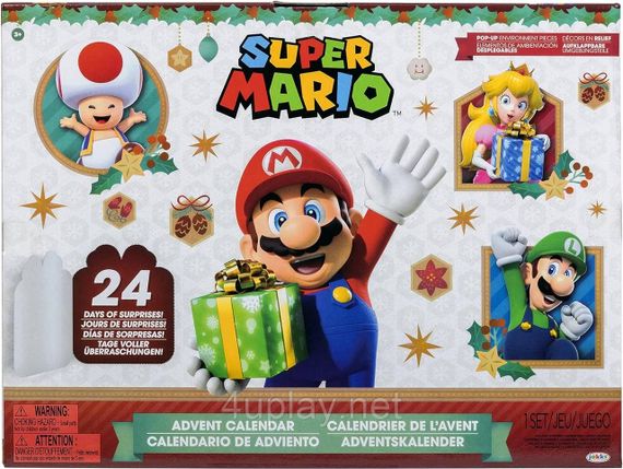 Адвент-календарь Супер Марио Оригинал Super Mario Advent Calendar