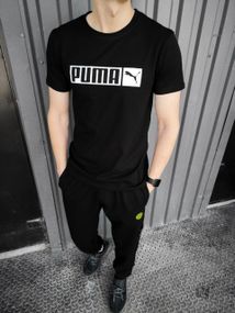 Чоловіча футболка Puma чорна