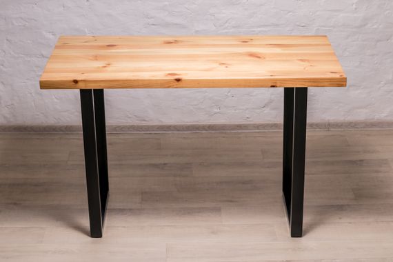 Стол для компьютера EcoWalnut с прямоугольными краями M (сосна) | Зображення 2